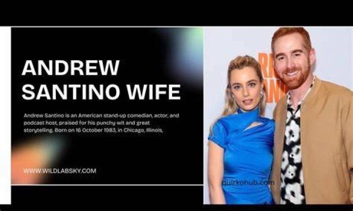 Andrew Santino’s Wife – Is He In A Relationship With Sarah Bolger?