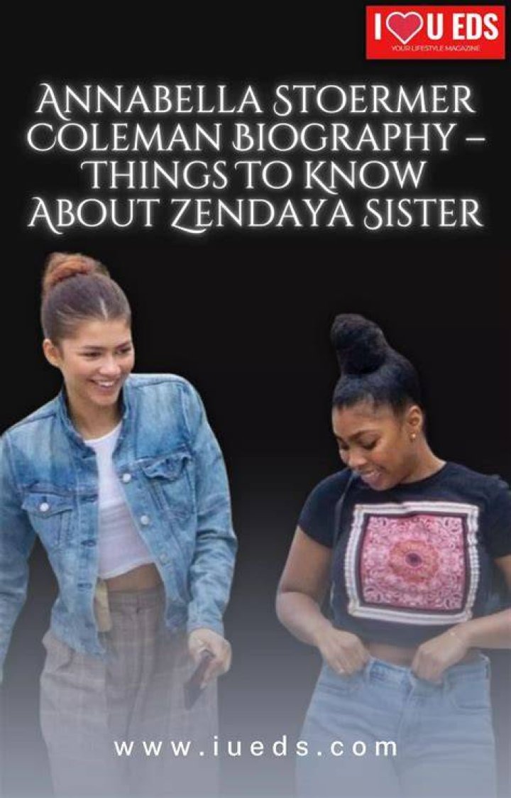 AnnaBella Stoermer Coleman (Zendaya’s Half-Sister) Age, Family, Ethnicity