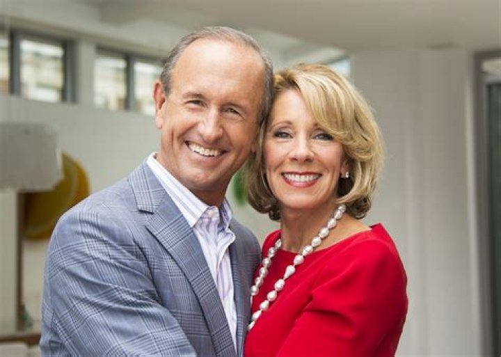 Dick DeVos Bio, Wiki, Age, Height, Wife, Betsy DeVos, Father, Amway, and Net Worth.