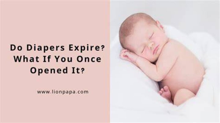 Do unopened diapers expire