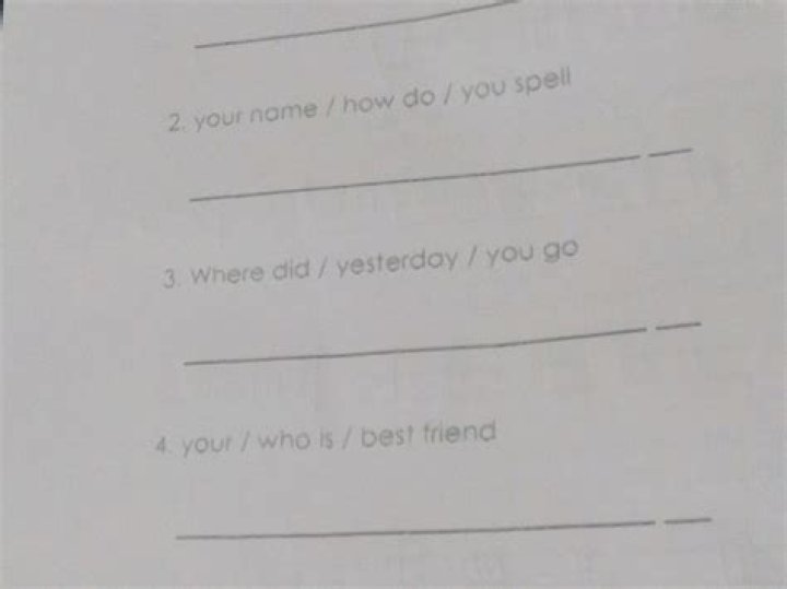 How do you spell 3