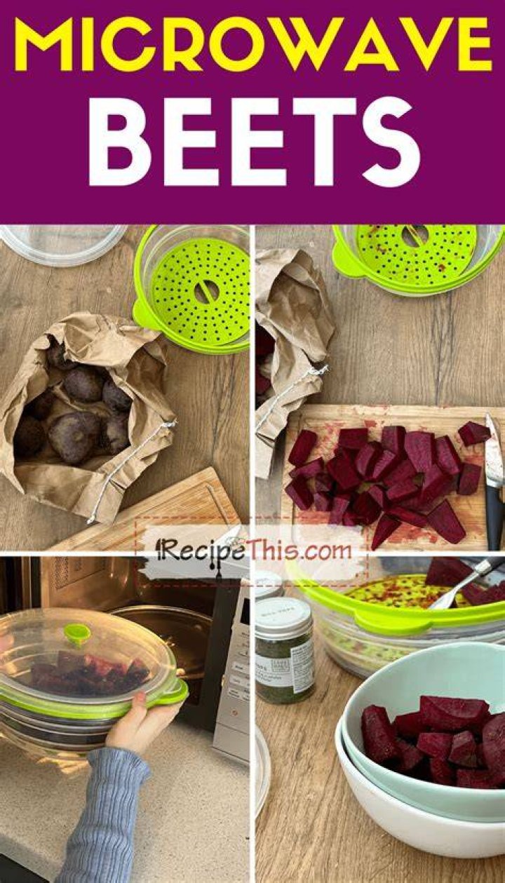 How to cook beets in microwave