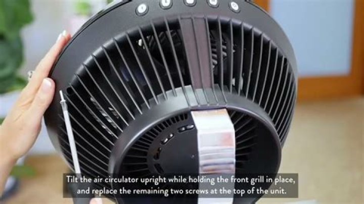 How to open vornado fan