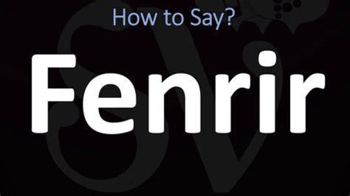How to pronounce fenrir
