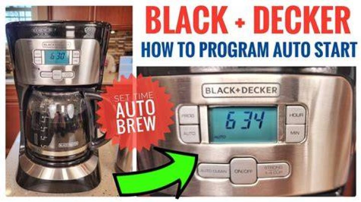 How to set timer on mr coffee