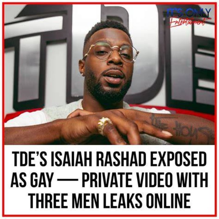 Is TDE Artist Isaiah Rashad Gay In Real Life? Video Of Him With Another Man Viral On Reddit
