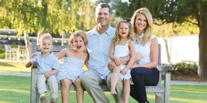 Jim Harbaugh is Married to Wife: Sarah Feuerborn Harbaugh. Kids.