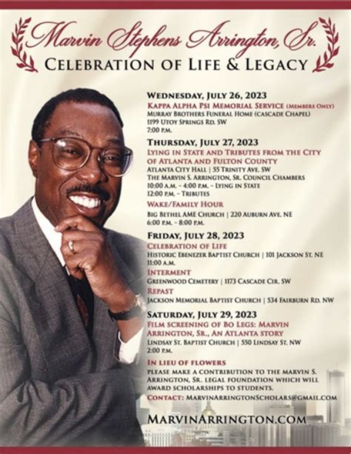 Marvin S. Arrington Sr wife: Who is Marilyn Jones?