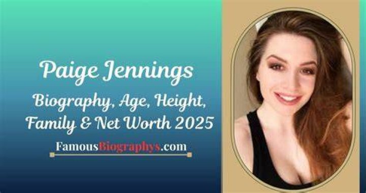 Paige Age, Wikipedia, Biography, Children, Salary, Net Worth, Parents.