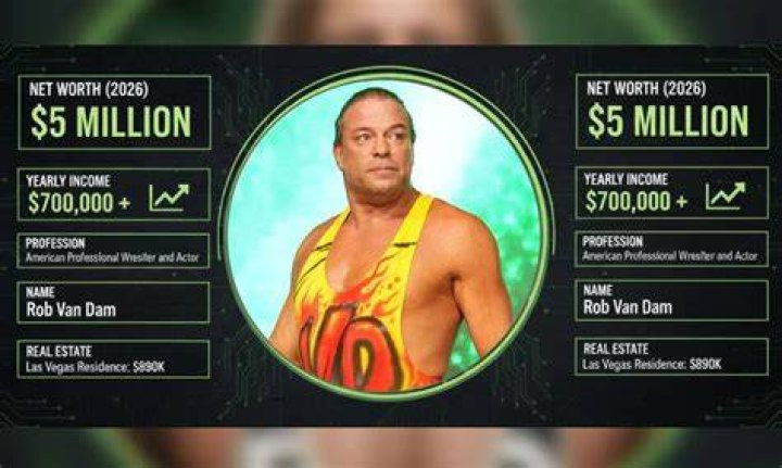 Rob Van Dam Net Worth, Income, Salary, Earnings, Biography