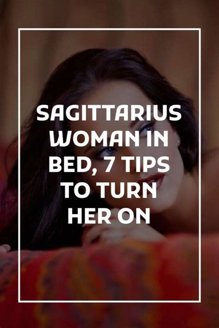 Sagittarius woman in bed