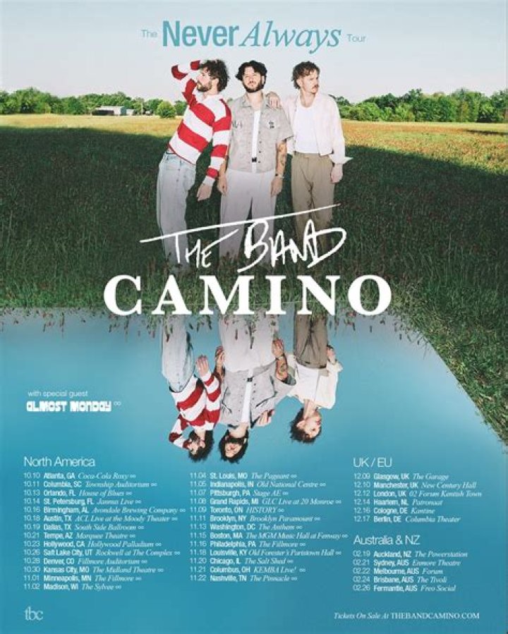 The Band Camino Members, Songs And Albums