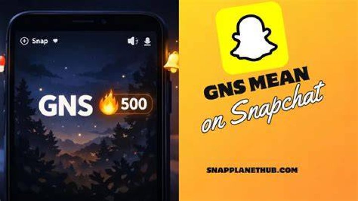 What does gns mean on snapchat