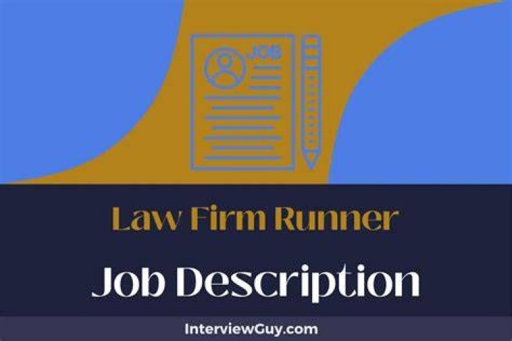 What is a runner for a law firm