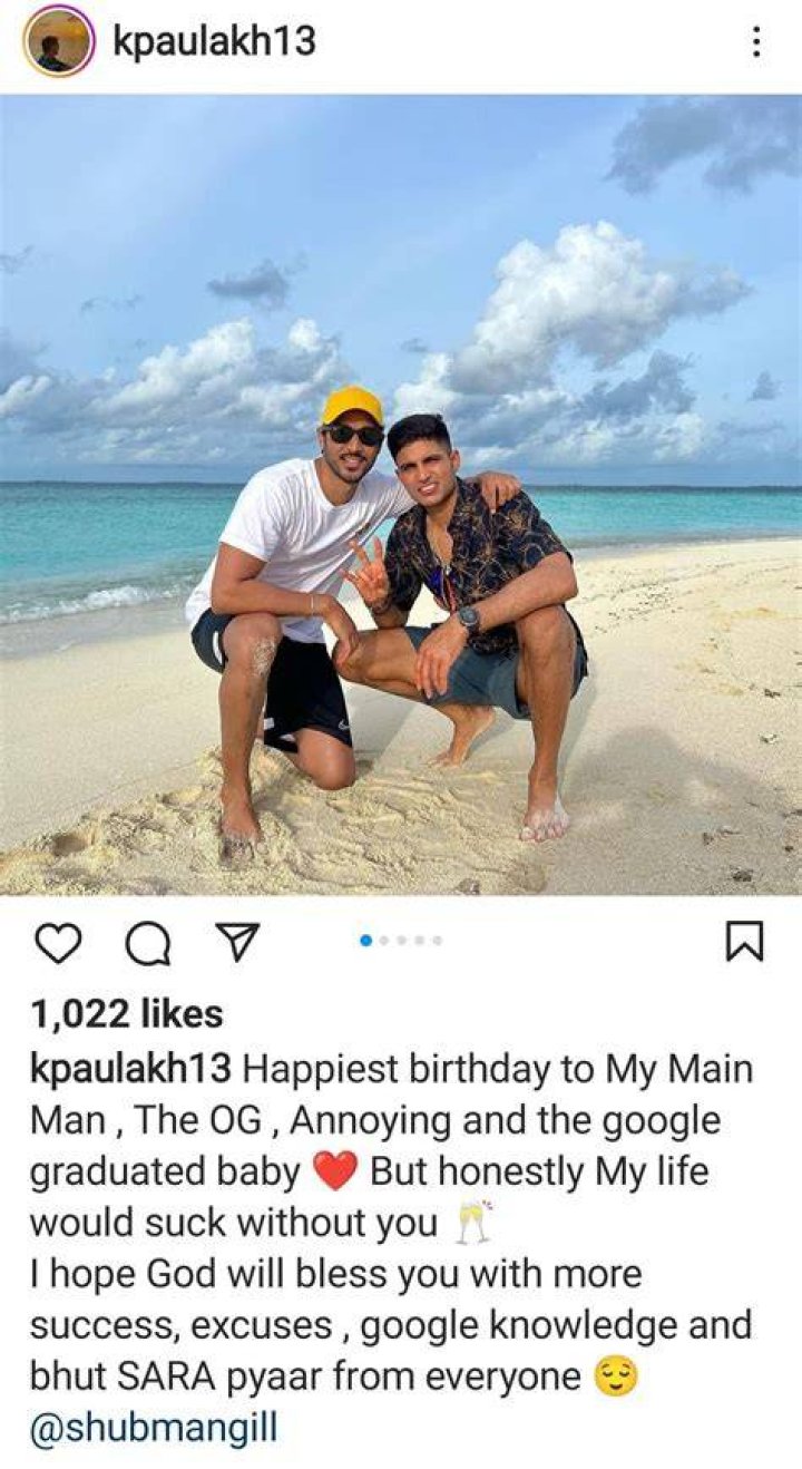 What Is Shubman Gill Girlfriend Name? Is He Dating Sara Tendulkar? Relationship Update