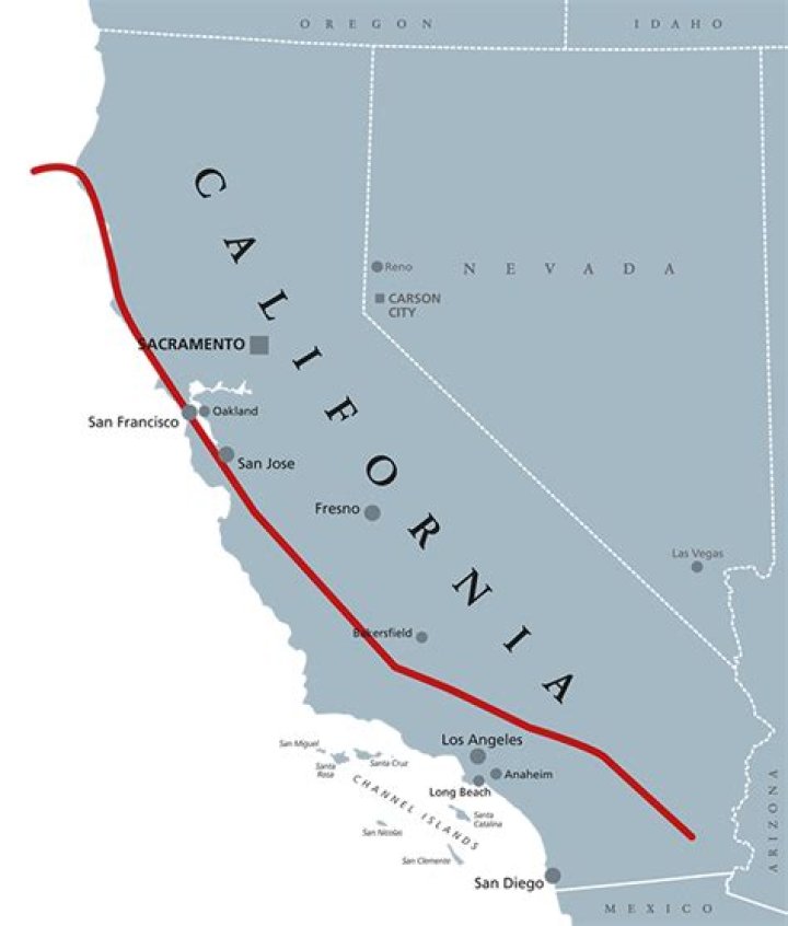 When will the san andreas fault break