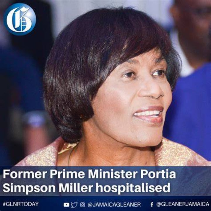 Where Is Portia Simpson Miller Now? Health Condition Update Of The Female Politician