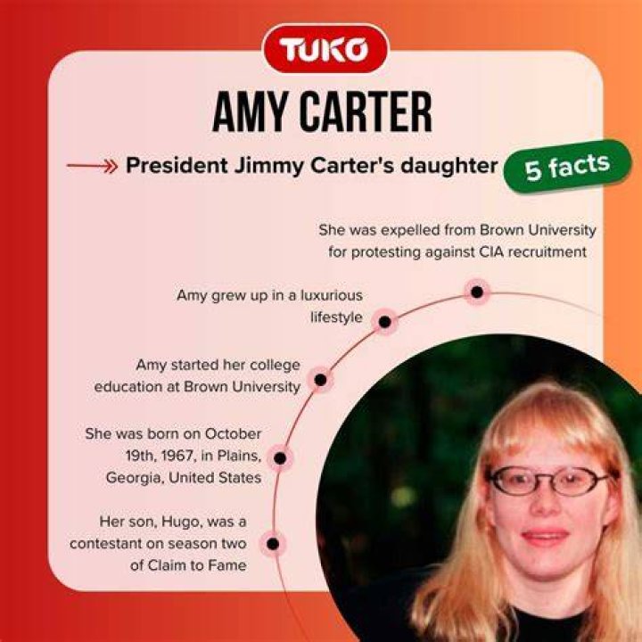 Who is Amy Carter’s second husband? Did Amy Carter have any children?