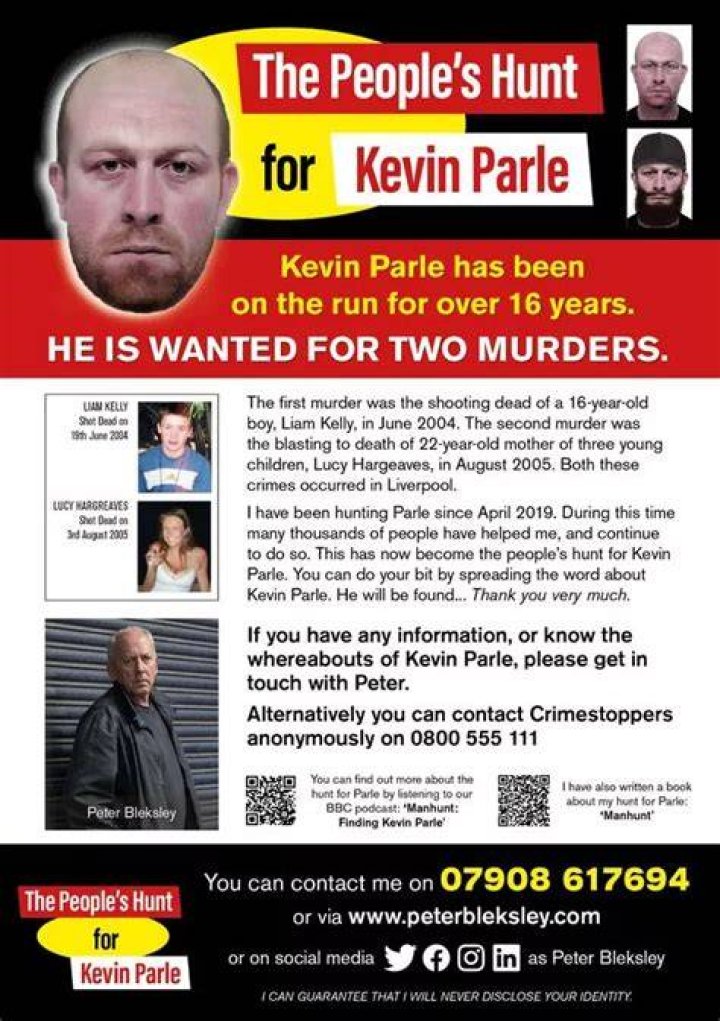 Who Is Kevin Parle Liverpool? Family Details On Britain’s Most Wanted Man