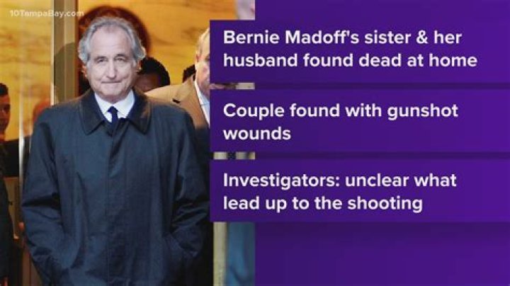 Who Is Sondra Weiner? Bernie Madoff’s Sister Found Dead Along Woth Her Husband In Apparent Murder Suicide