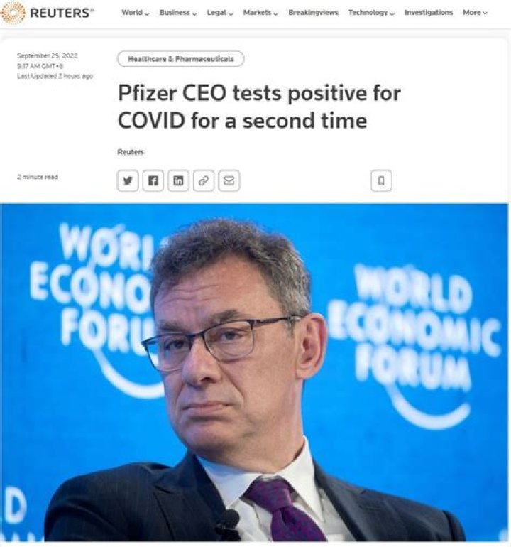 Why Is Pfizer CEO Albert Bourla Arrested? Fraud Charges Regarding COVID Vaccines Explained